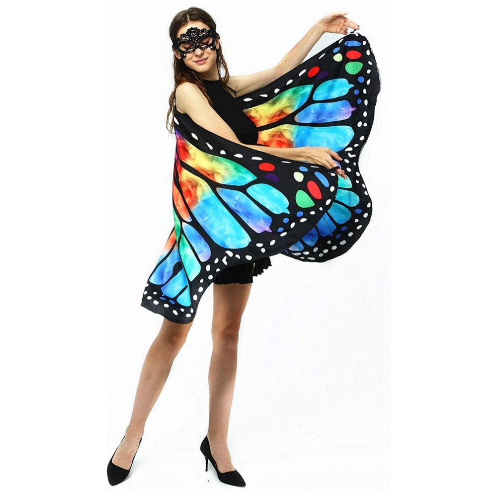 Festival Adult Women's tie-dye Butterfly wing
